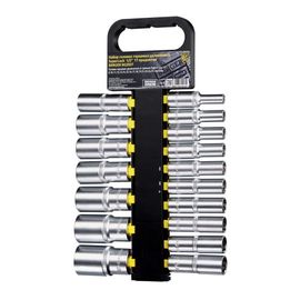  Набор головок торцевых удлиненных BERGER BG2037 1/2" SuperLock 17 предметов (8-32 мм) 