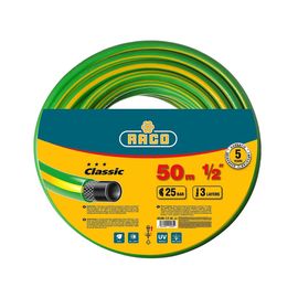  Шланг RACO Classic 40306-1/2-50_z01 поливочный, 25атм., армированный, 3-х слойный, 1/2"х50м 