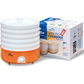  Сушка для фруктов и овощей Ротор СШ-002-12 5под. белый 