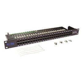  Патч-панель Lanmaster TWT-PP50TEL45 19" 1U 50xRJ45 UTP 