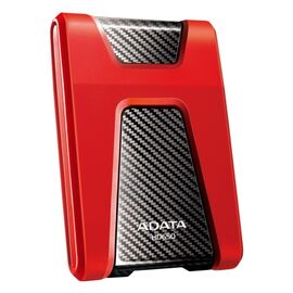  HDD ext 2.5" 2.0TB USB3.1 ADATA DashDrive Durable HD650, ударопрочный, красный/чёрный (AHD650-2TU31-CRD) Anti-shock Silicone, Scratchproof 