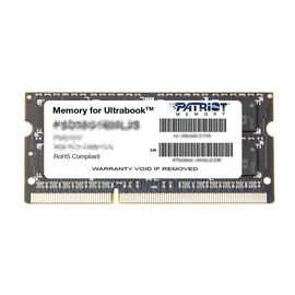  RAM SO-DIMM 8GB DDR3-1600 PC3-12800 Patriot Signature, CL11, LV 1.35V, retail (PSD38G1600L2S) 