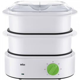  Пароварка Braun FS3000 белый 
