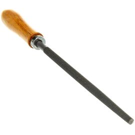  Напильник Вихрь 200мм круглый деревянная рукоятка (73/6/4/4) 