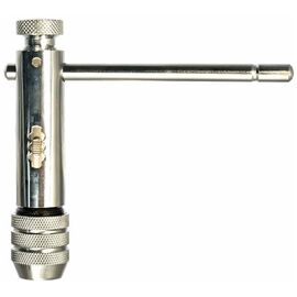  Вороток для метчиков MATRIX 76907М5 - М12, хромированный, с трещоткой 