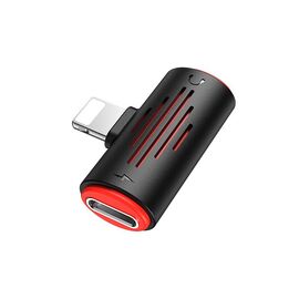  Адаптер audio для Lightning 8-pin Borofone BV6 (Black) 
