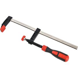  Струбцина Deli DL110525Z F-образная усиленная 250x50мм, макс. усилие зажима 2000N, резьба 12мм 