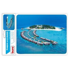  Коврик Buro BU-M10020, рисунок: тропический отель 