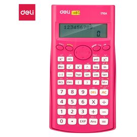  Калькулятор научный Deli E1710A/RED красный 