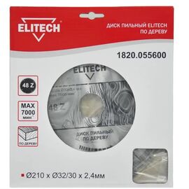  Диск п/п ELITECH 210*32/30*48 (1 820.0556) 