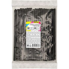  Cтержни клеевые для клеев. пистолета Silwerhof 7-200-62-BLA L-200мм D7мм черный 62шт 