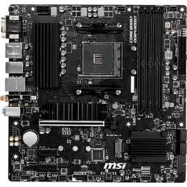  MB sAM4 MSI B550M PRO-VDH WIFI, AMD B550, 4xDDR4-3200, 1xPCI-Ex16x, 2xPCI-Ex1x, D-SUB+HDMI+DP, 4xSATA3(RAID 0/1/10), 2xM.2, 8 Ch Audio, GLan, WiFi 