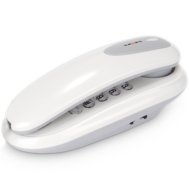  Телефон проводной TEXET TX-236 светло-серый 