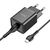  Адаптер Сетевой с кабелем Hoco N26 Maxim QC3.0 Micro (black) (213941) 