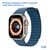  Ремешок кожаный Great Case Leather Loop для Apple Watch 38/40/41 мм, 225мм, на магните, темно-бирюзовый (18) 