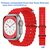  Ремешок силиконовый Great Case Ocean Band для Apple Watch 42/44/45/49 мм, 215мм, на застежка, красный (4) 