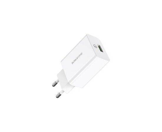 Сетевой адаптер Borofone Wall charger BA21A - White 