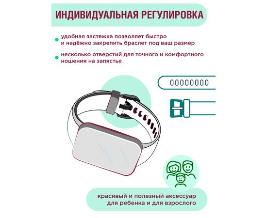  Ремешок для cмарт-часов Samsung Galaxy Fit 3 силиконовый, голубой (Самсунг Галакси Фит 3) 